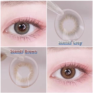 คอนแทคเลนส์ Scandi Gray , Brown , Olive - Gaezz Secret ขนาดมินิ มีสายตาถึง -10.00