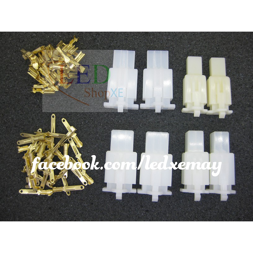 Combo Jack - Cos 2P-3P-4P-6P เพื่อเชื่อมต่อสายไฟรถจักรยานยนต์