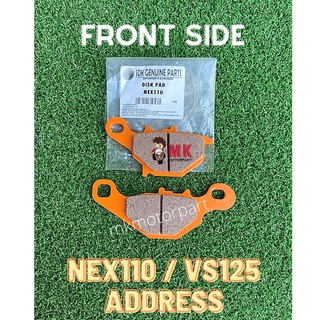 แผ่นดิสก์เบรกหน้า สําหรับ Suzuki NEX VS125 ADDRESS Kulit Brek Depan NEX110 (SDK)
