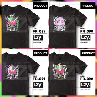 (พรีออเดอร์) เสื้อยืด ลาย Kamen RIDER W FUUTO PI TOKIME FANG JOKER W EXTREME ออกแบบโดย LZYSize S-5XL