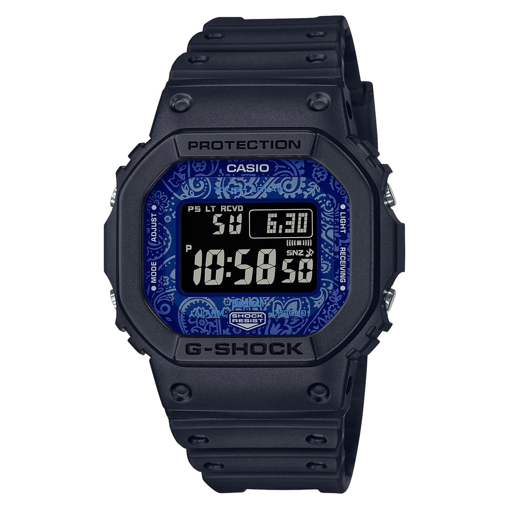 Casio G-Shock นาฬิกาข้อมือผู้ชาย สายเรซิ่น รุ่น GW-B5600BP-1 / สีดำ
