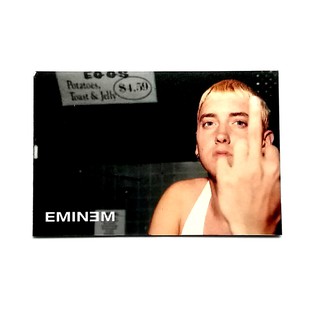 Eminem 2 Magnet fridge Rock Band Music Metal  แผ่นแม่เหล็ก ติดตู้เย็น หนา 5มิล วงดนตรี ของขวัญของฝาก ที่ระลึก size 2"x3"