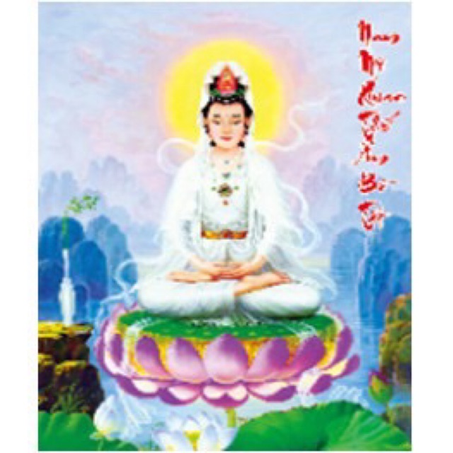 ภาพวาดเพชร Avalokitesvara YN50 ขนาด 57x75cm