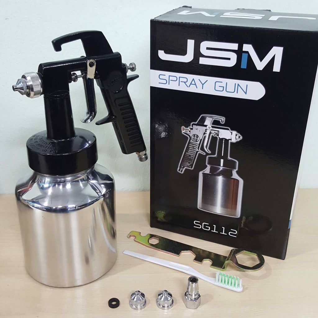 กาพ่นสี / กาล่าง ยี่ห้อ JSM รุ่น SG 112 ขนาด 1000 CC.