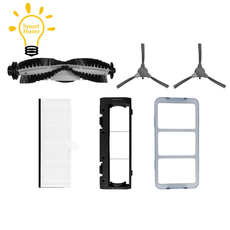 Kit Filtri E Spazzole Per Aspirapolvere Robot Coredy R3500S/R550/R650/R750 E Amarey A800/A900 (12 Pezzi)