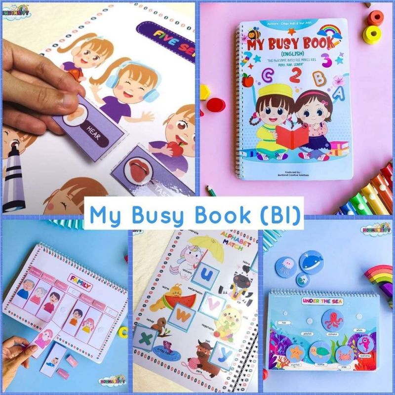 Buku Aktiviti My Busy Book BM @ Busy Book BI