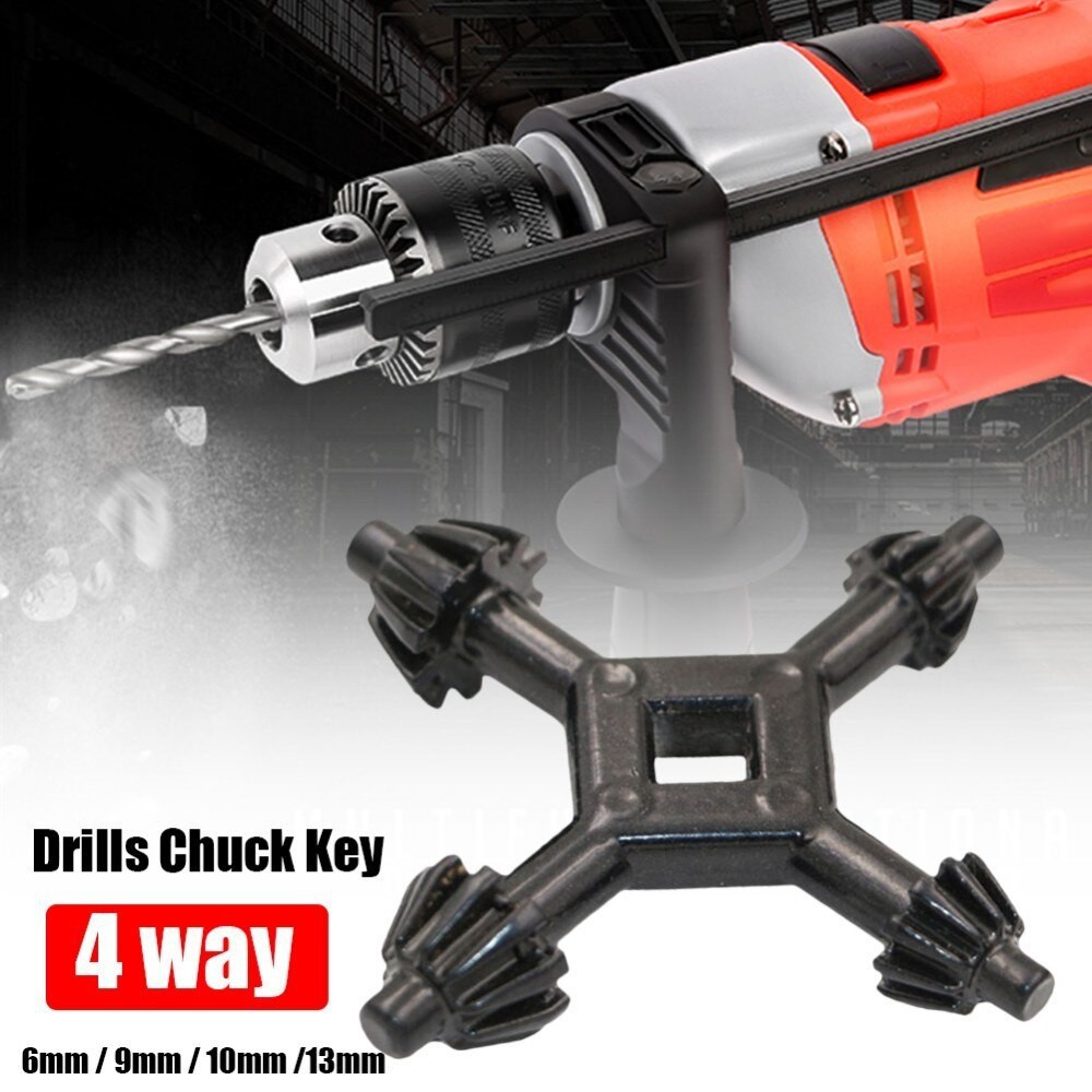 4in1 Drill Chuck Key ดอกจำปา ขันหัวสว่าน tucson usa 4 in1 หัวดอกจำปา