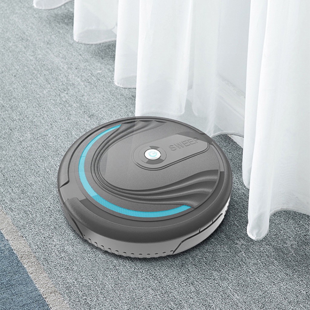 เครื่องกวาดSmart Robot Vacuum Cleaner Automatic USB Rechargeable Floor