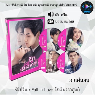 ซีรีส์จีน Fall in Love รักเริ่มจากศูนย์ : 3 แผ่นจบ (ซับไทย)