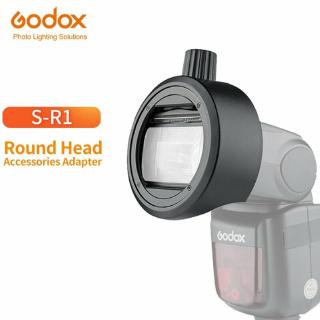 godox อะแดปเตอร์วงกลม S-R1 สําหรับแฟลชกล้อง V860II V850II TT685 TT600