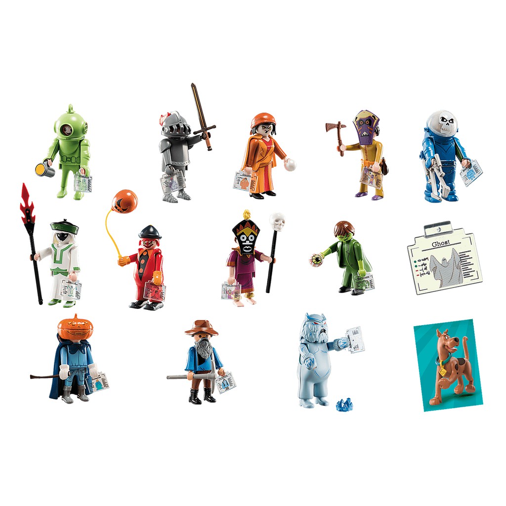 Playmobil 70288 SCOOBY-DOO! Mystery Figures (Series 1) แอคชั่นฟิกเกอร์ ซองสุ่ม สคูบี้ดู! ฟิกเกอร์ ซีรีส์ 1
