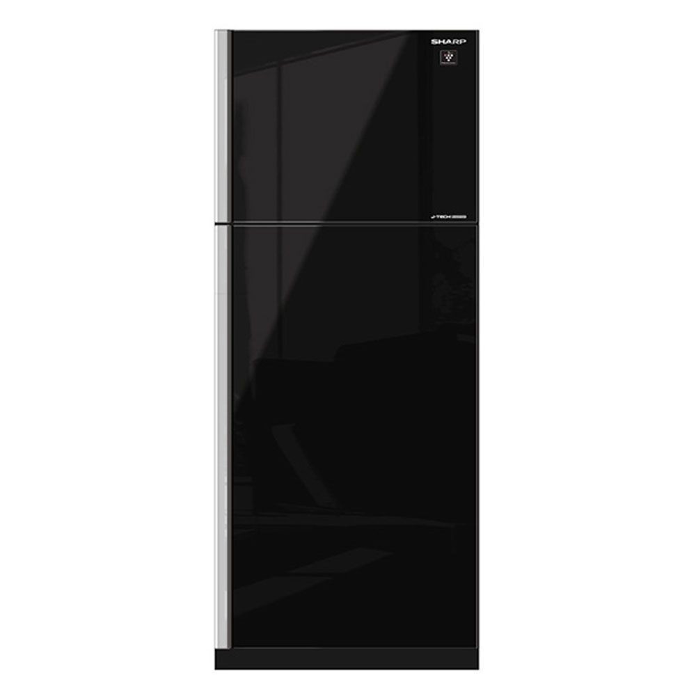 ตู้เย็น ตู้เย็น 2 ประตู SHARP SJ-X380GP-BK 13.3 คิว สีดำ ตู้เย็น ตู้แช่แข็ง เครื่องใช้ไฟฟ้า 2-DOOR REFRIGERATOR SHARP SJ