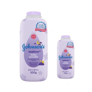 Johnsons bedtime baby powder หอมสุดๆพร้อมส่ง 2 ขนาด 100g./500gm 🗨เรทส่งทักแชต🗨