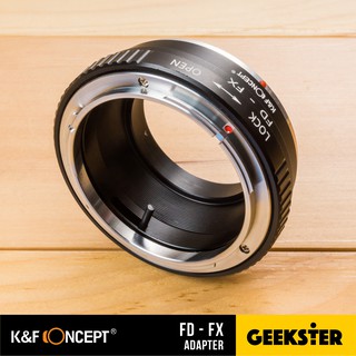 เมาท์แปลง K&amp;F FD-FX (  Canon FD / FL - Fuji FX Lens Adapter / KF )