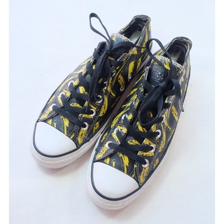 Converse x Andy Warhol Chuck Taylor Banana Low Size 41EU สีดำ/เหลือง มือสอง ของแท้