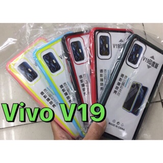 เคสขอบนิ่มหลังใสแข็ง For Realme 5/Realme 5i Vivo V17 vivo V19