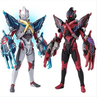 Shf โมเดลตุ๊กตาฟิกเกอร์ อนิเมะ Ultraman X Darkness ของเล่นสําหรับเด็ก