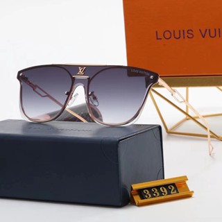 Lv 2023 ใหม่ แว่นตากันแดด แบรนด์หรู สําหรับผู้ชาย ผู้หญิง 3392