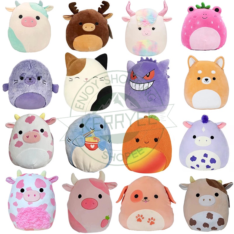 หมอนตุ๊กตาวัว แบบนิ่ม รูปค้างคาวน่ารัก เหมาะกับของขวัญวันเกิด ของเล่นสําหรับเด็ก