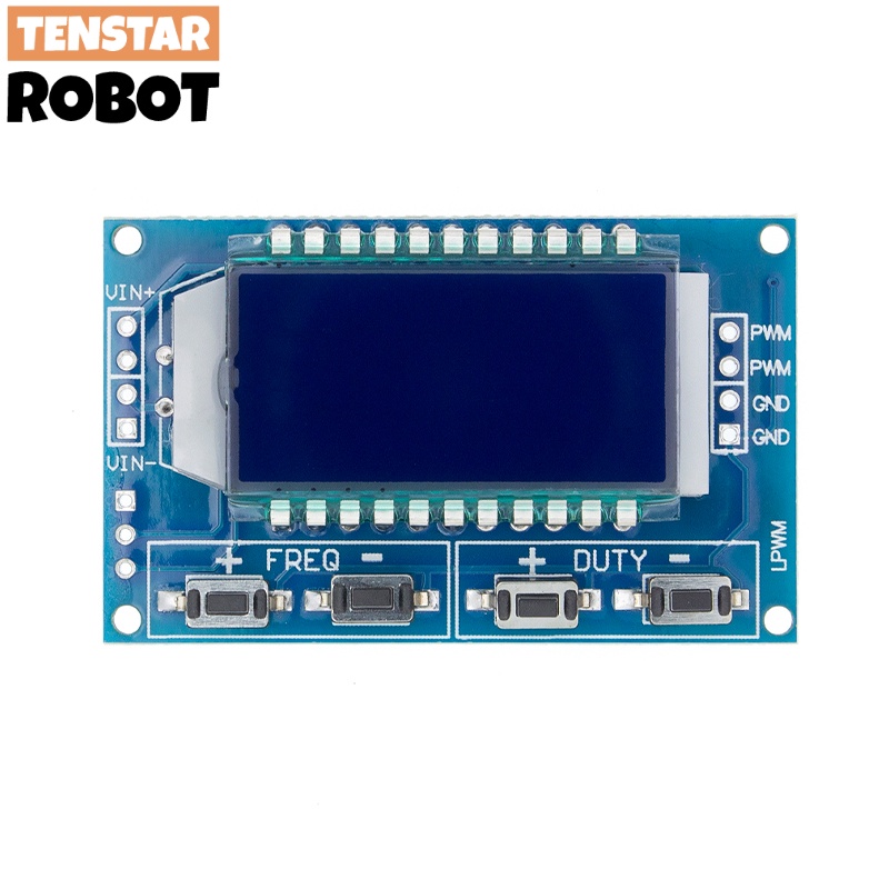 โมดูลเครื่องกําเนิดสัญญาณ 1Hz-150Khz ปรับได้ PWM คลื่นความถี่ TTL หน้าจอ LCD 5V DC 12V 24V