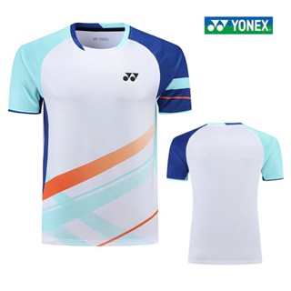 Yonex เสื้อยืดลําลอง ไมโครไฟเบอร์ 100% ทนทาน สําหรับผู้ชาย ผู้หญิง เหมาะกับการเล่นแบดมินตัน 606