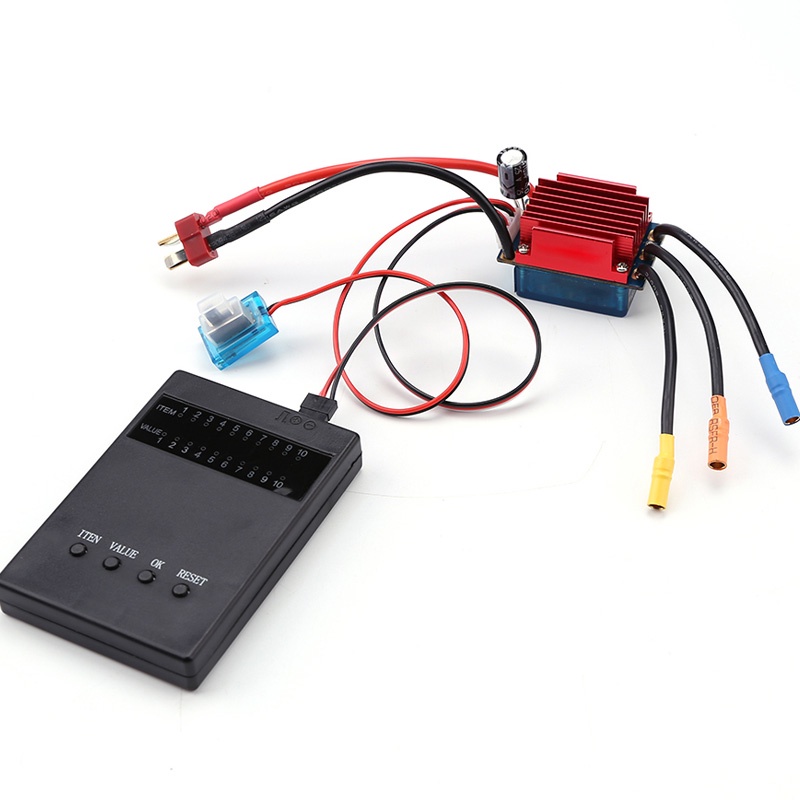 ใหม่ ตัวควบคุมความเร็วอิเล็กทรอนิกส์ ไร้แปรงถ่าน กันน้ํา กันฝุ่น 25A 35A ESC ESC 2S พร้อมการ์ดโปรแกร