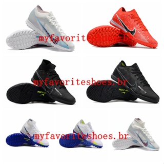 รองเท้าฟุตบอลผู้ชาย Zoom Mercurial Vapor XV Elite TF สีแดง และสีดํา พลังงานแสงอาทิตย์ คุณภาพสูง 2023 futbol012