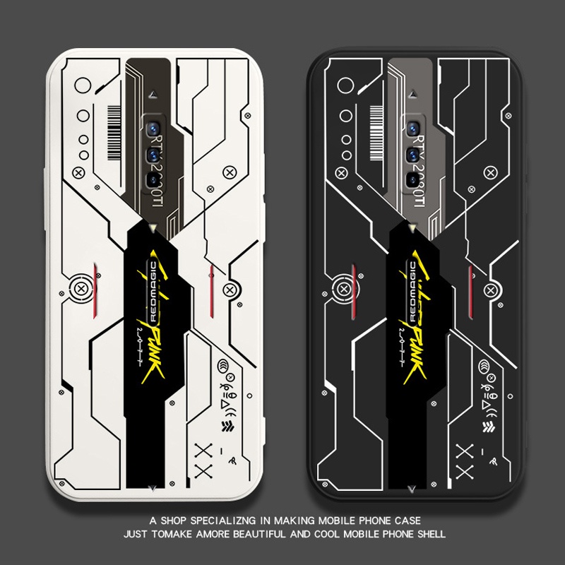 สําหรับ Red Magic 6 Pro สําหรับ Red Magic 6s Pro 6R ซิลิโคน TPU ปกหลังสําหรับ Red Magic 7 7s Pro Coq