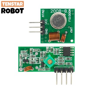 Ask โมดูลรับส่งสัญญาณไร้สาย 433Mhz RF 5V DC สําหรับ Arduino Raspberry Pi Diy