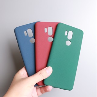 สําหรับ LG G7 เคสนิ่ม TPU สีพื้น เคสป้องกันฝ้า ป้องกันลายนิ้วมือ