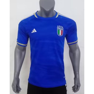 เสื้อกีฬาแขนสั้น ลายทีมชาติฟุตบอลชั้นนํา Italy home Jerseys 24 ชุดเหย้า คุณภาพสูง สําหรับผู้ชาย 2023