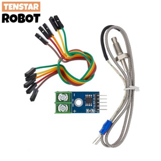 Max6675 โมดูล + เทอร์โมคัปเปิล K Type Senso อุณหภูมิองศา สําหรับ arduino