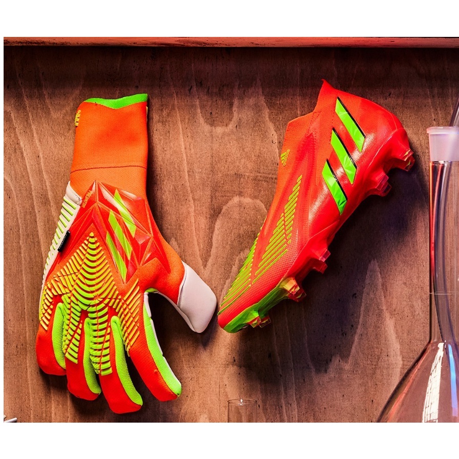 Adidas < Game Data} ถุงมือผู้รักษาประตู สําหรับเล่นเกมฟุตบอล