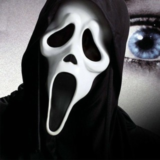 หน้ากากคอสเพลย์ผี Scream 6 พร็อพสําหรับผู้ใหญ่