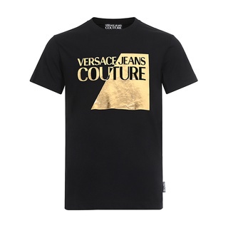 Versace Couture เสื้อยืดแขนสั้น ผ้าฝ้าย สําหรับผู้ชาย