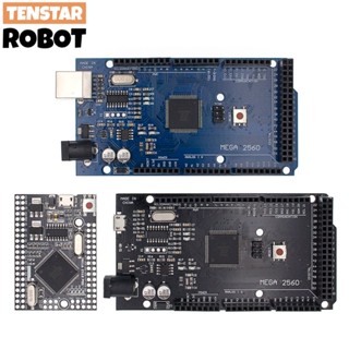 บอร์ดทดลอง MEGA2560 MEGA 2560 R3 (ATmega2560-16AU CH340G) AVR USB สําหรับ Arduino