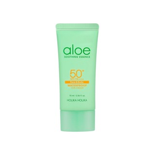 holika holika aloe waterproof sunblock spf50+ pa+++ 70g