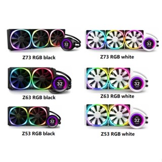 Nzxt AIO เครื่องทําความเย็น CPU Z53 Z63 Z73 RGB สําหรับ LGA1700 115x 1200 1366 2011 2011-V3 และ AM4 TR4