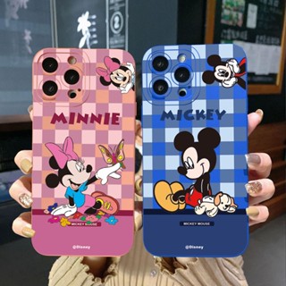 เคสโทรศัพท์มือถือ ขอบสี่เหลี่ยม ป้องกันเต็มเลนส์ ลายหนูน่ารัก สําหรับ Realme C21 C30 C30S C33 C20 Narzo 50A Prime