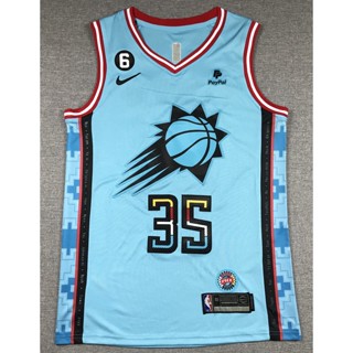 2023 nba Phoenix Suns No.  35 Durant  blue city edition basketball jersey