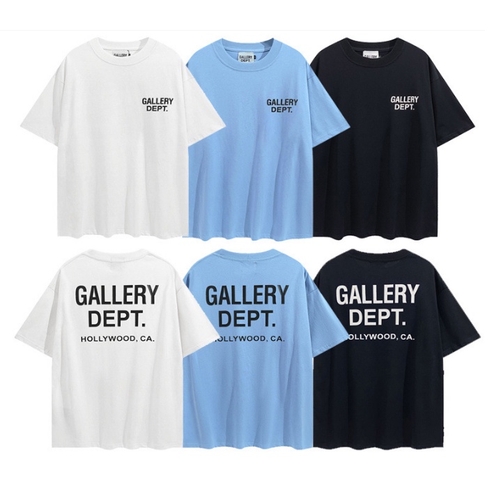 GALLERY DEPT GD เสื้อยืดแขนสั้นลําลองผู้หญิง 0223