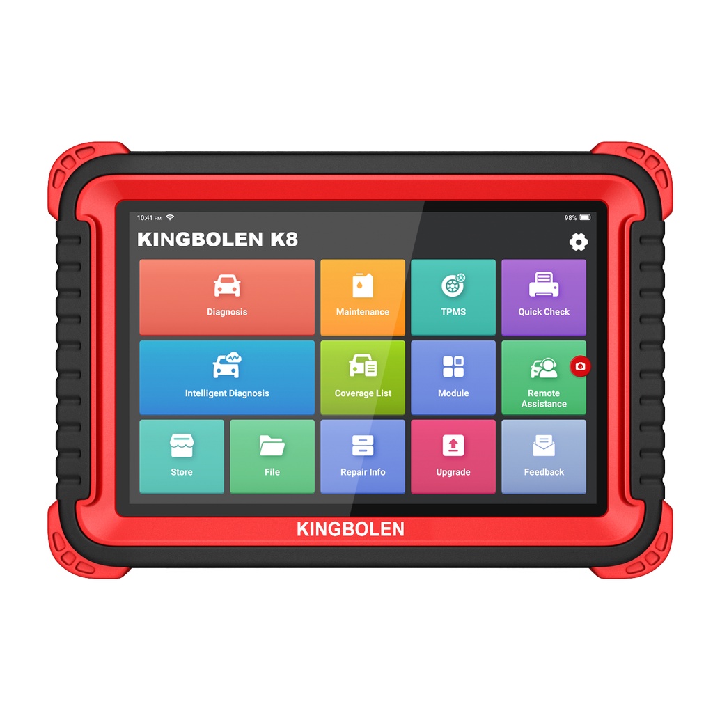 Kingbolen K8 เครื่องสแกนเนอร์วินิจฉัย สองทิศทาง OBD2 รีเซ็ต 28 ECU เข้าได้กับกุญแจรถยนต์ thinktool p