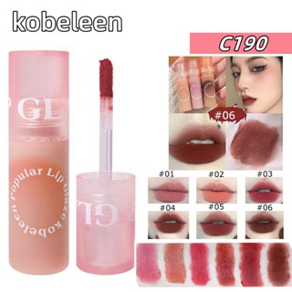 Kobeleen  ลิปสติก เนื้อแมท แบบกันน้ำ ติดทนนาน Matte Lip 6 สี