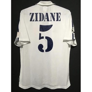 2001-02 Real MADRID Home 10 FIGO UEFA Champions League 5 # Zidane 7 RAUL