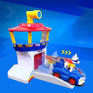 รถของเล่น Paw Patrol Watchtower แบบดึงถอยหลัง เพื่อการศึกษา สําหรับเด็ก