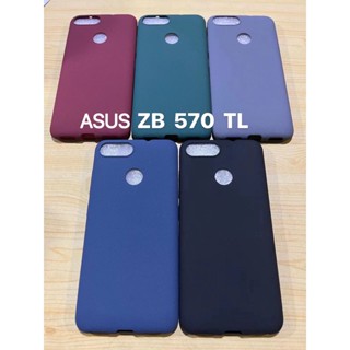 สําหรับ Asus Zenfone Max Plus (M1) ZB570TL เคสนิ่ม TPU สีพื้น เคสป้องกันฝ้า