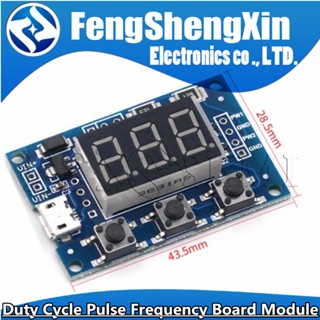 Pwm บอร์ดโมดูลกําเนิดคลื่นความถี่ดิจิทัล 2 ช่องทาง LED DC 5-30V Micro USB 5V