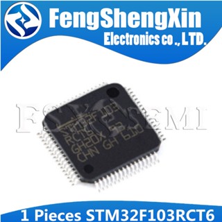 ไมโครคอนโทรลเลอร์ STM32F103RCT6 LQFP64 STM32F103 QFP QFP64 ARM 1 ชิ้น