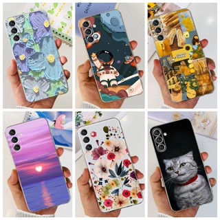 เคสโทรศัพท์ ซิลิโคนนิ่ม TPU ใส พิมพ์ลาย สําหรับ Samsung A14 5G SM-A146B 2023 Galaxy A 14 SamsungA14 5G