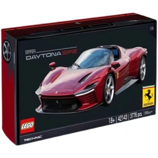 ของเล่นตัวต่อเลโก้ LEGO 42143 Ferrari Super Racing Daytona SP3 Technology Machinery สําหรับเด็ก